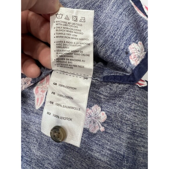 HB Harbor Bay-Mens Hawaiian Shirt-2XL Big/Wide Blue W/ Surfboard All Over Print - Picture 11 of 15